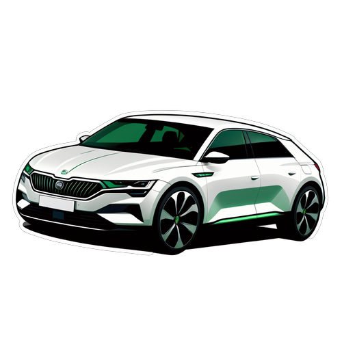 Elegantní design Škoda Elroq