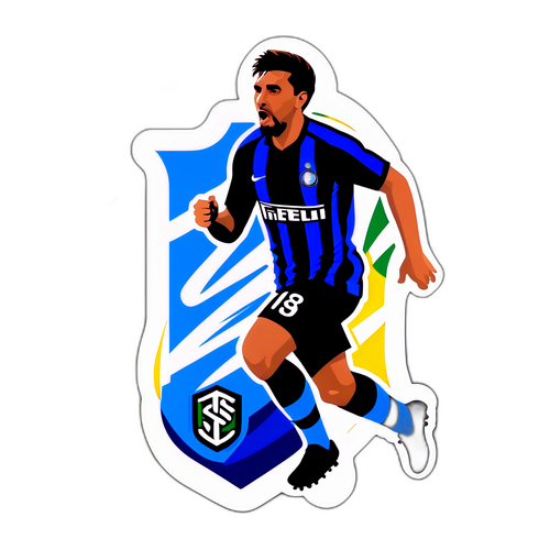 Stiker Pertandingan Inter vs Sassuolo