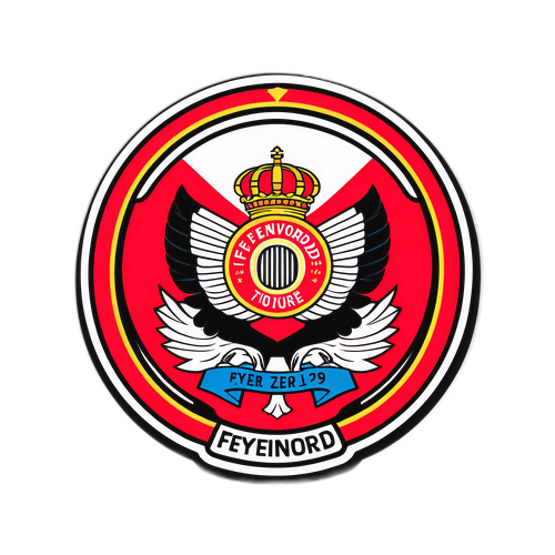 Sticker ya Feyenoord - Utamaduni wa Mashabiki