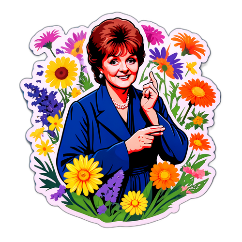 Pauline Collins i Ikoniska Poses