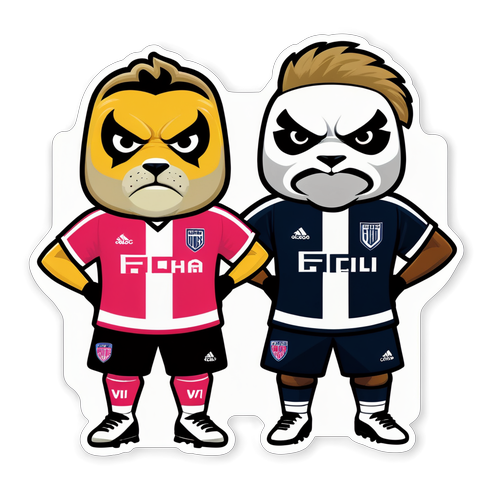Pertarungan Maskot Inter Miami dan FC Dallas