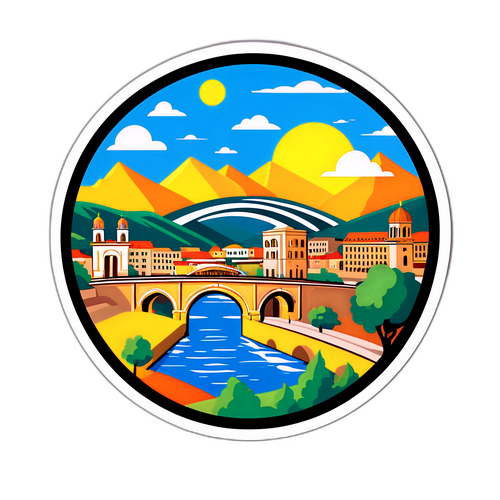 Peisaj Urban din Israel cu Elemente Culturale Moldovenești