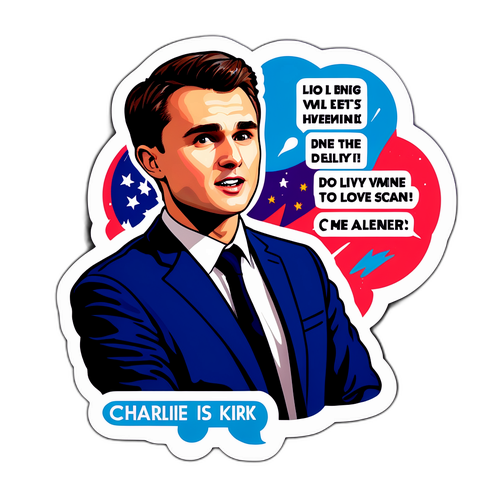 Charlie Kirk Akizungumza