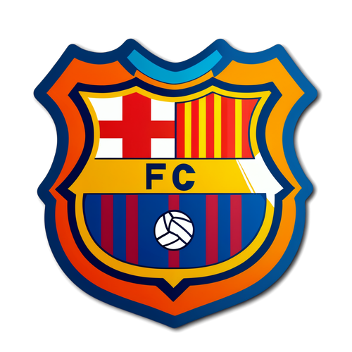 Autocollant FC Barcelona – Valencia