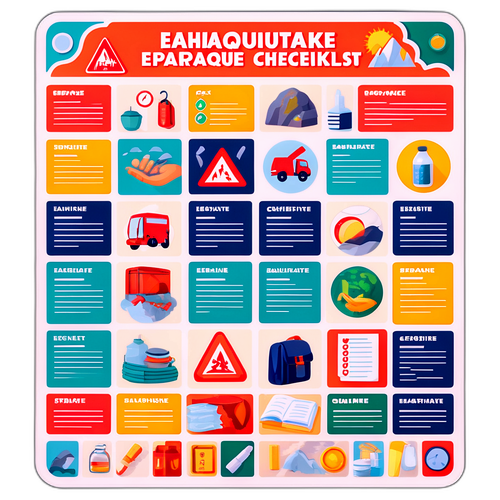Checklist para sa Paghahanda sa Lindol
