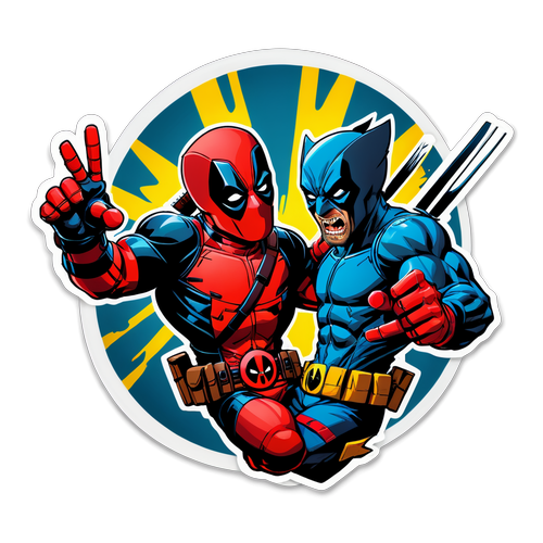 Dodge the Boring: Deadpool and Wolverine Unleashed in a Hilarious Action Scene!