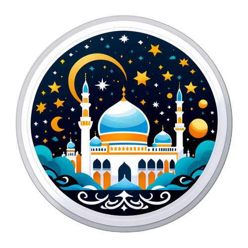 Autocollant sur l'Isra et Miraj