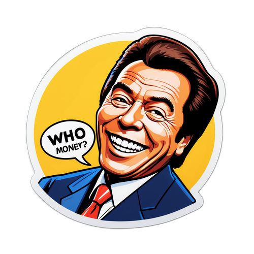 Adesivo Divertido do Silvio Santos