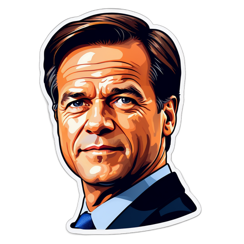 Mark Rutte: Dynamische Darstellung des niederländischen Premierministers
