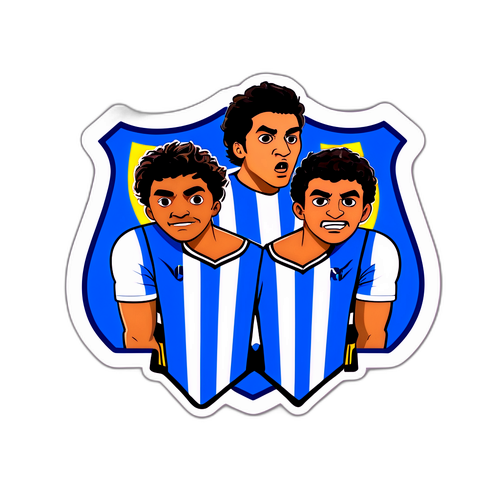 Stiker Pemain Porto dan Casa Pia