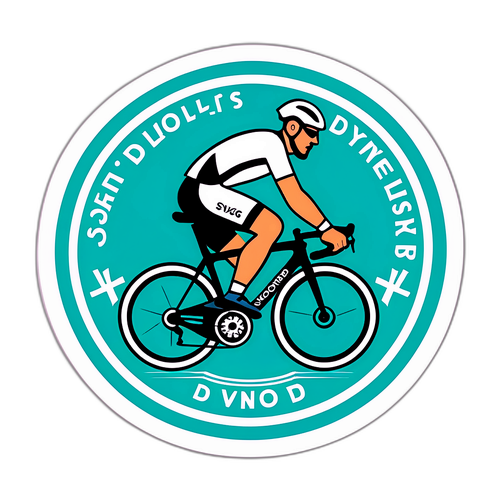 Skilful Cyklister Sticker