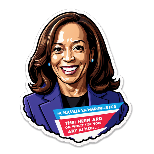 Kamala Harris: "Die Zukunft gehört uns!" – Ein unvergessliches Poster, das die Massen bewegt!