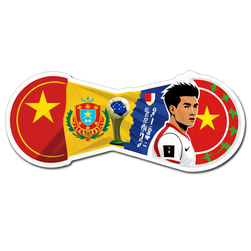 Sticker đội tuyển Việt Nam và Bồ Đào Nha