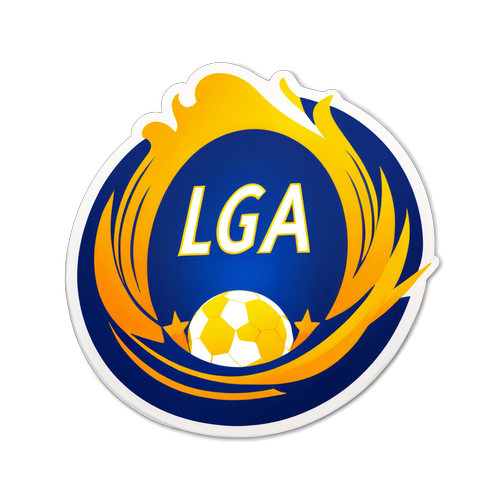 ¡Siente la Pasión! El Sticker de Liga 1 que Todo Fanático Necesita