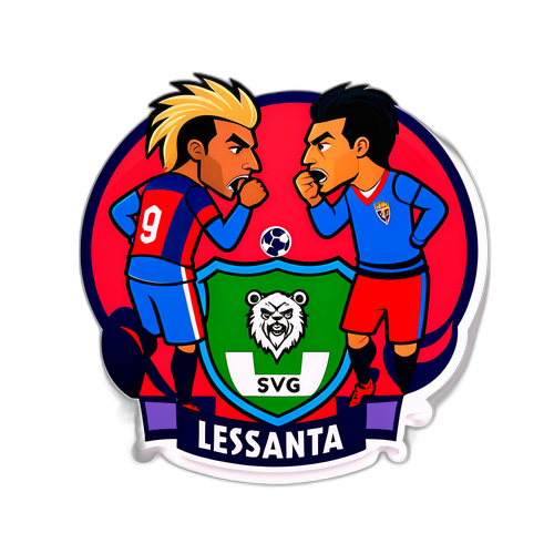 Stiker Pertandingan Osasuna dan Levante