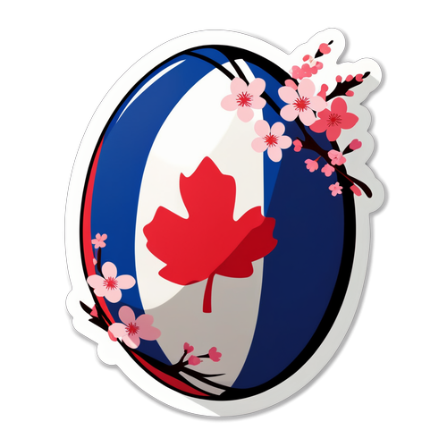 La Fusion Éblouissante du Rugby : France et Japon Célèbrent sous les Cerisiers en Fleurs !