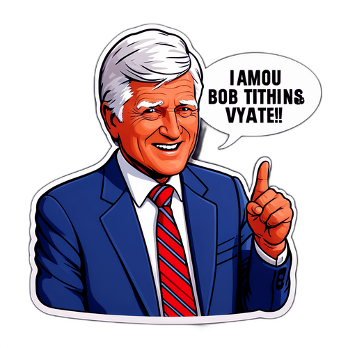 Stiker Humor Bob Katter