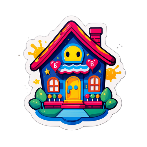 A Casa do BBB Decorada com Festa