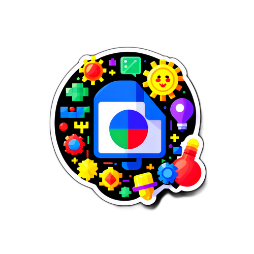 गूगल स्टॉक स्टिकर - डिजिटल नवाचार