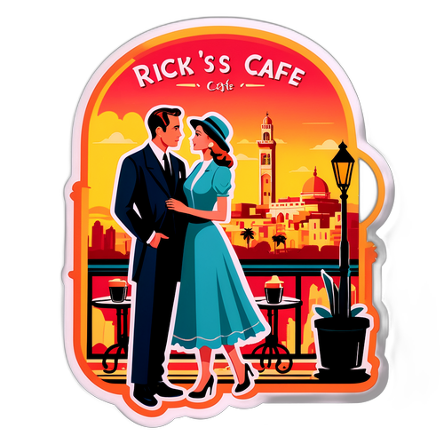 Casablanca Romantikus Pár