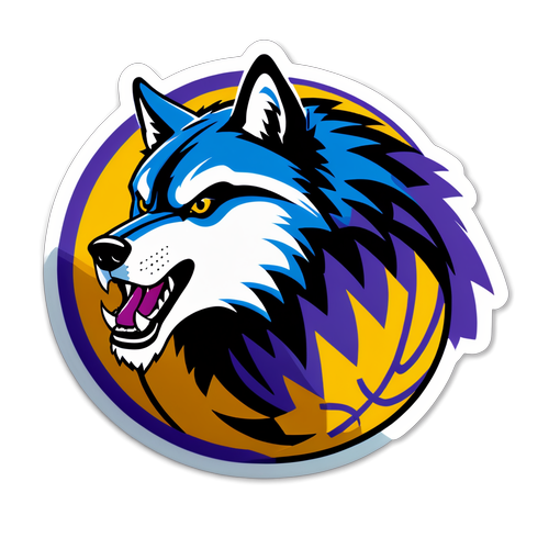 Sticker na Inspirado ng Timberwolves vs Lakers