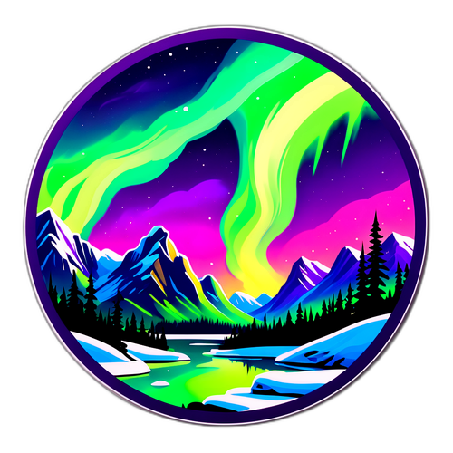 Serene Aurora Borealis Scene