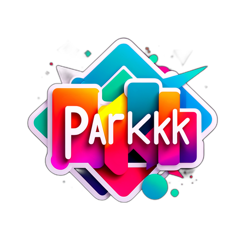 Minimalist Klistermärke av Namnet 'Parekh'