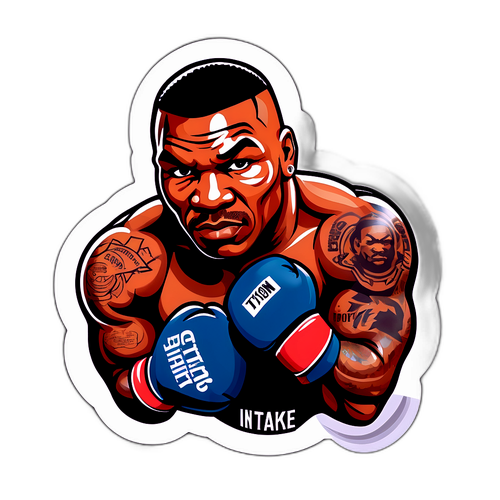 Adesivo Mike Tyson