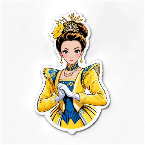 宝塚歌劇団の衣装にインスパイアされたエレガントなデザイン