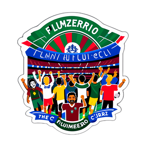 La alegría de los aficionados de Fluminense y Cruzeiro