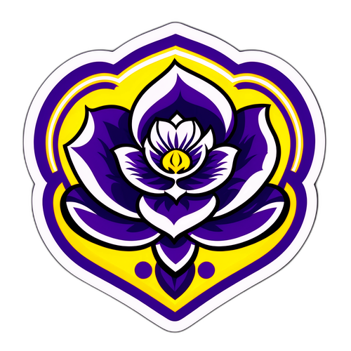 Thiết kế cho đội bóng Orlando City với biểu tượng hoa