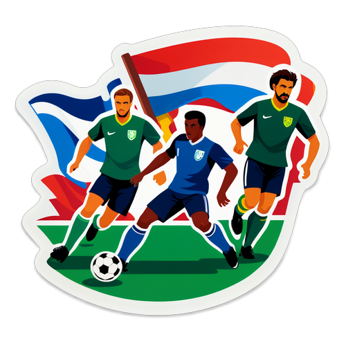 La Passion du Sport: Un Sticker Incontournable pour Tous les Fans de Football!