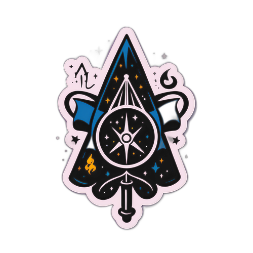 Magische Kompas Sticker