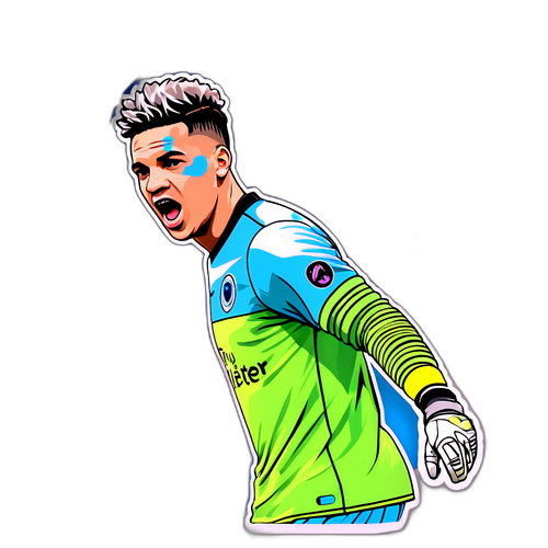 Ederson'un Harika Kurtarışı Stickerı