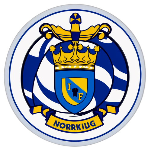 Fira IFK Norrköping! Det Ultimata Klistermärket för Fotbollsälskare!