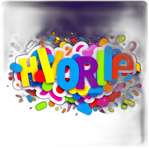 Kreatywna reprezentacja 'Wordle'