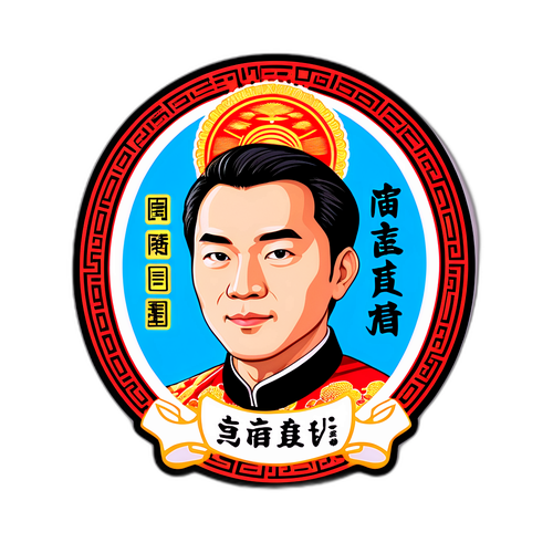 纪念金宇生的贴纸