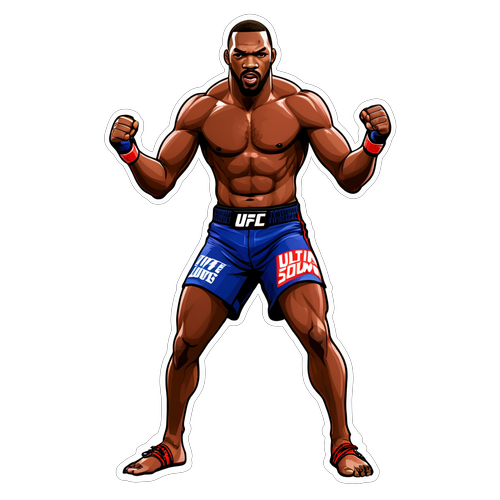 Jon Jones Kæmper i 3D: Den Ultimative Showdown, Du Ikke Må Gå Glip Af!