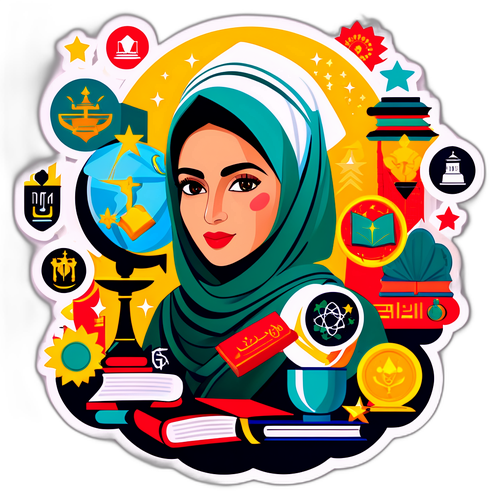 Potret Bergaya Huda Mustafa