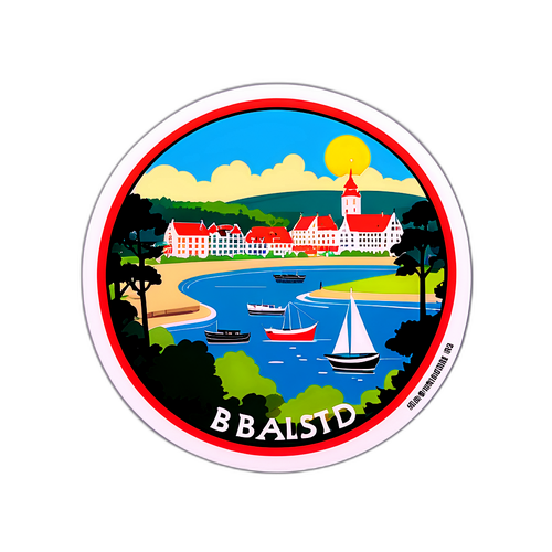 Båstad Rejseplakat
