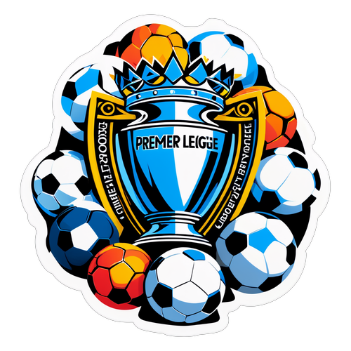 Premier League Trofæ Sticker