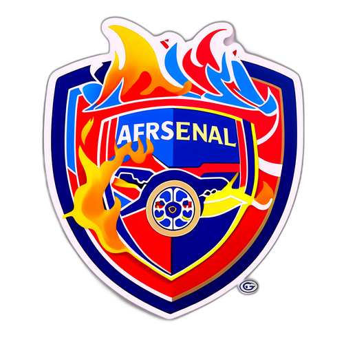 Representasi Artistik Logo Arsenal dan Chelsea