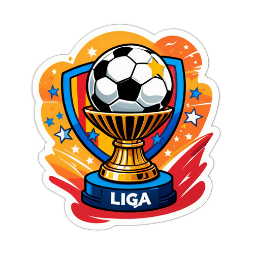 מדבקה המייצגת את גביע לה ליגה