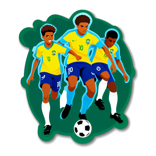 Arte que Celebra o Campeonato Brasileiro Sub-20