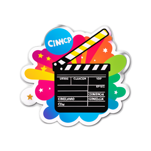 Sticker na may Temang Pelikula