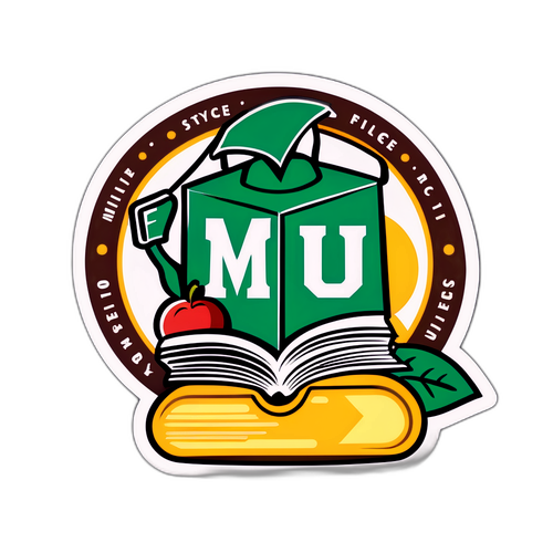 MU股市大學風格貼紙