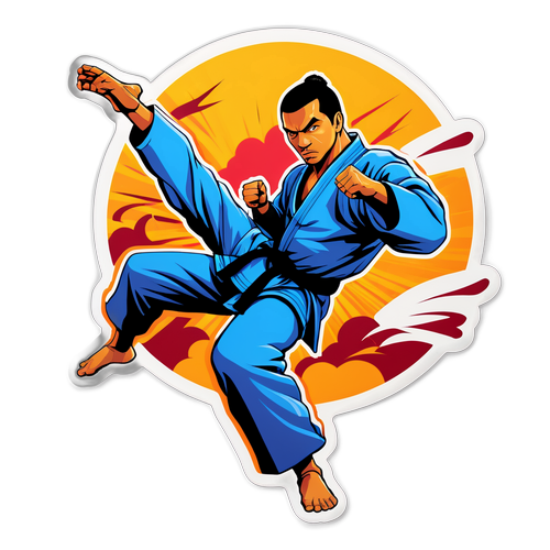 Sticker de Igor Thiago en acción