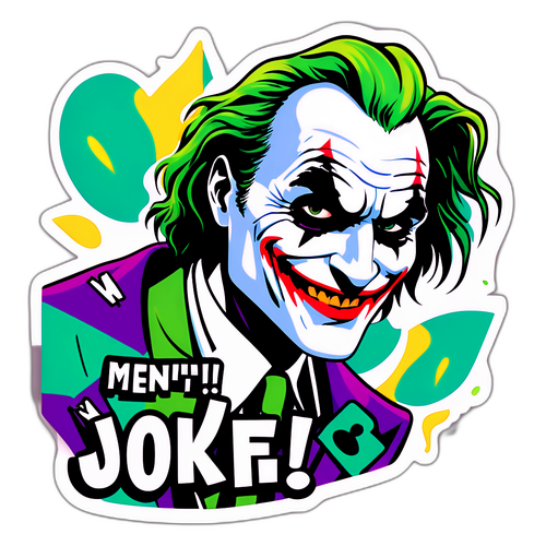 Σκηνές από την ταινία "Joker" σε στυλ κόμικ