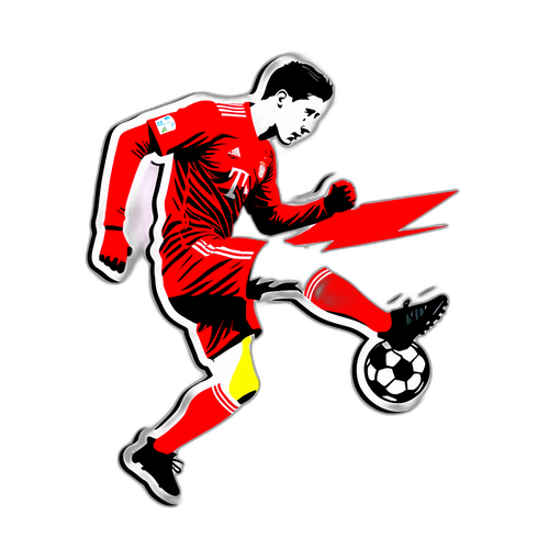 Minimalist Lewandowski Siluetti