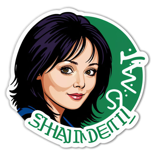 不可錯過的貼紙！Shannen Doherty 的迷人肖像與拼寫設計，讓你回憶青春！